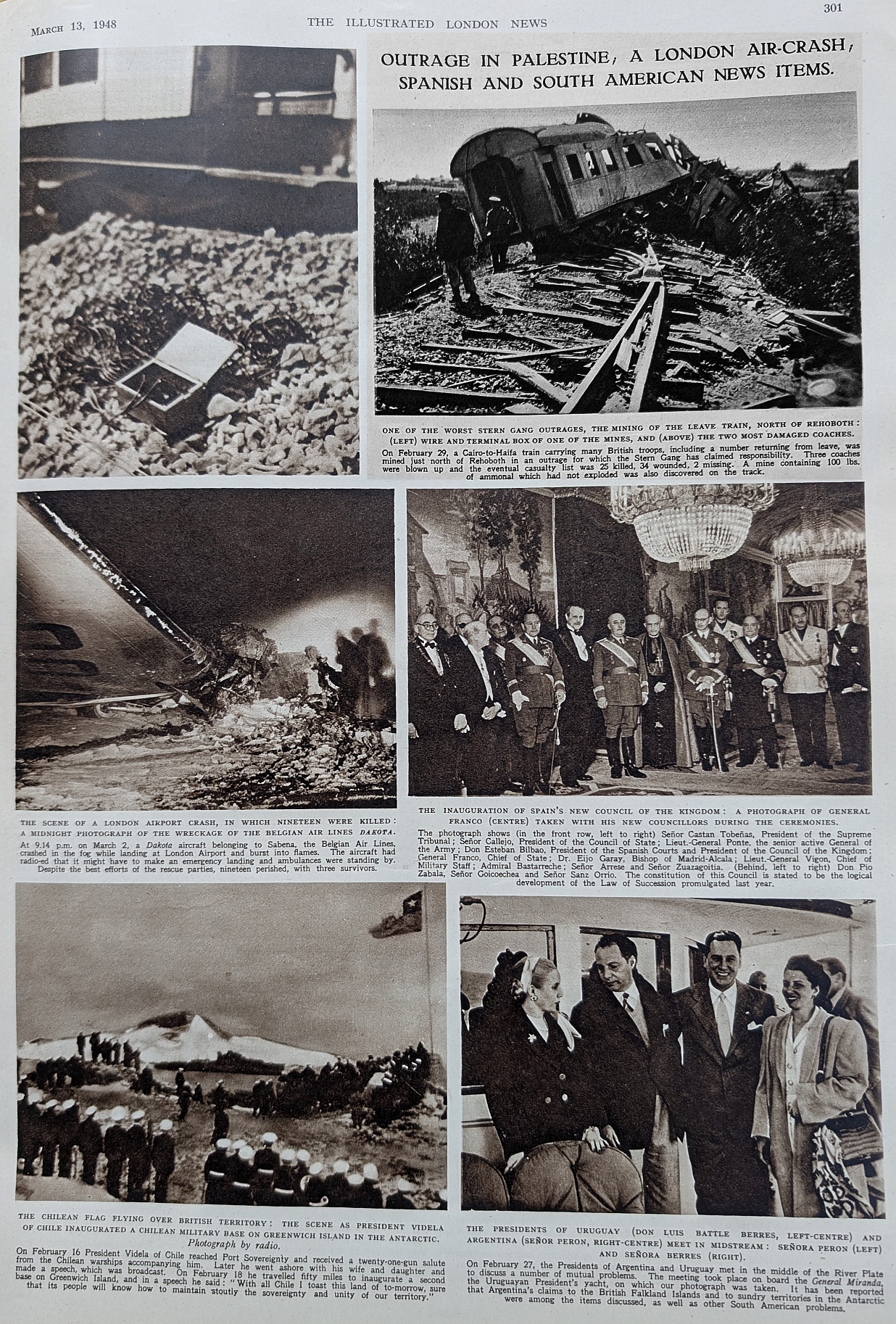 March 13th The stern gang rail bombing
